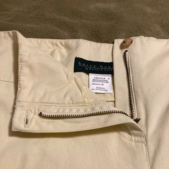 NWT Vintage Harve Benard Lightweight Denim Jeans Pants High Rise Size 16 - Picture 5 of 13